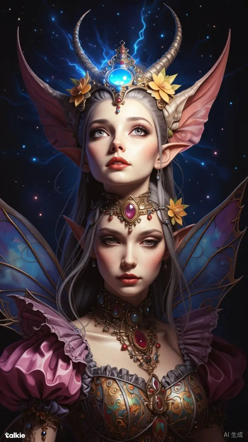 ai character: Ella & Stella background