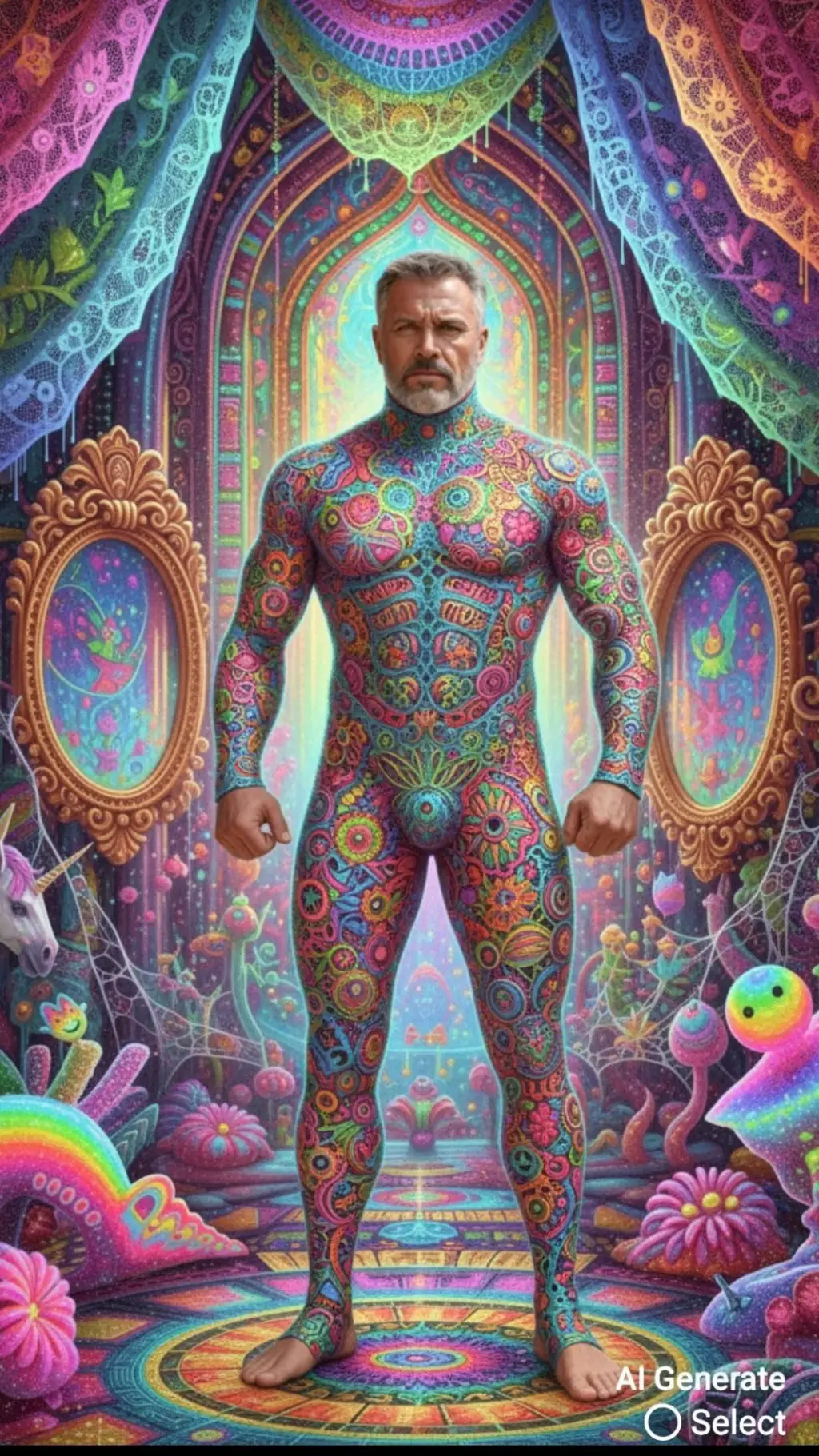 ai character: Mister Impossible  background