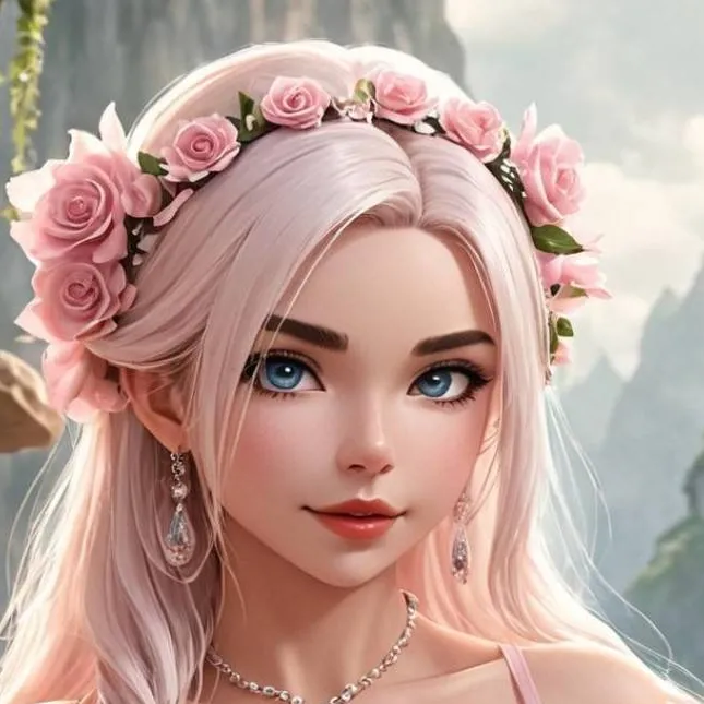 chat with ai character: Woman in Pink