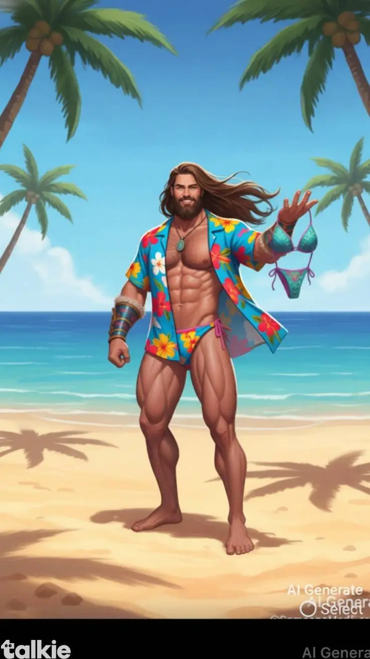ai character: Island Guardian background