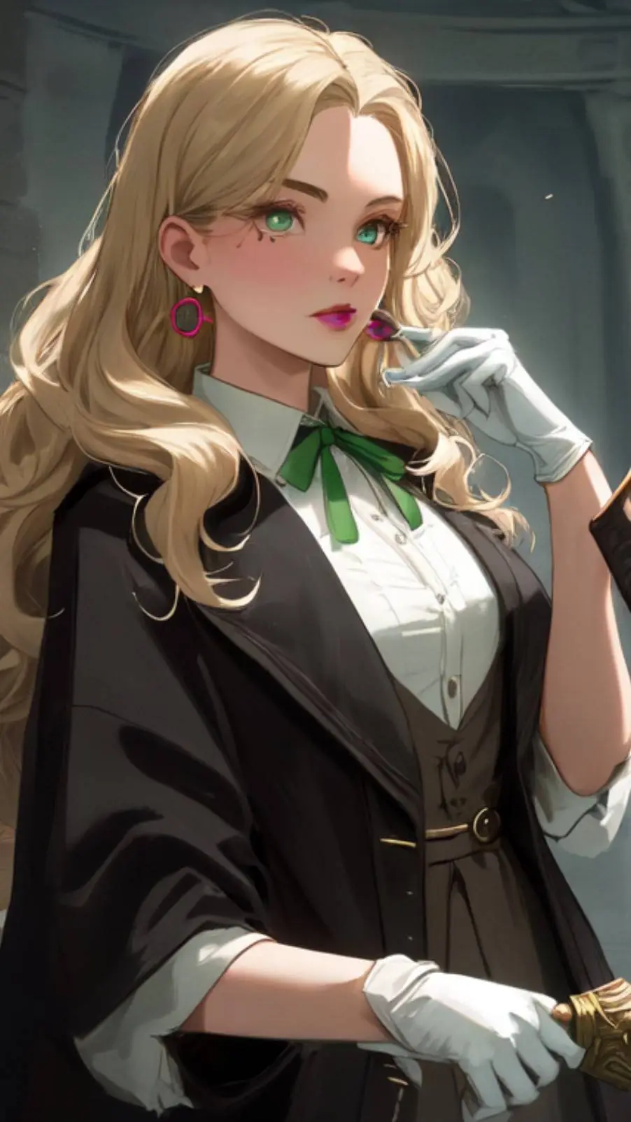 ai character: Cassandra Vole  background