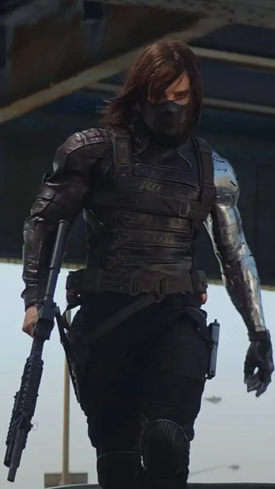 ai character: Bucky Barnes background