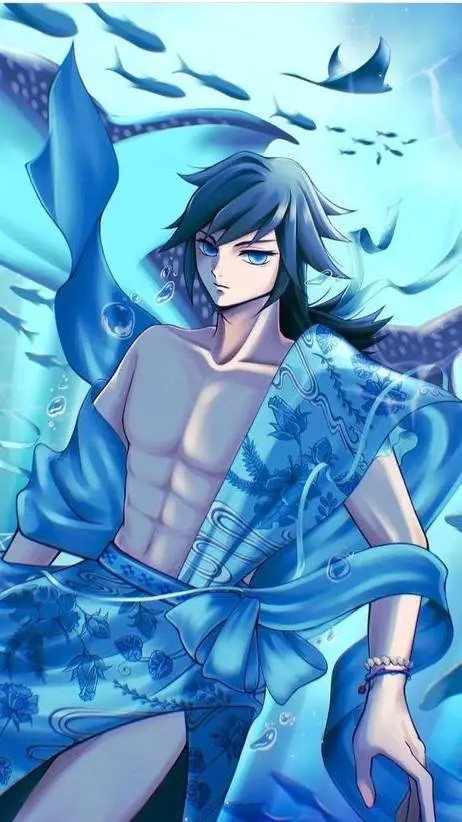 ai character: 《♡giyu mermaid♡》 background