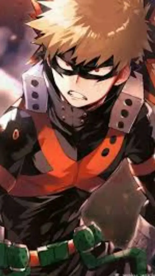 ai character: Katsuki Bakugo background