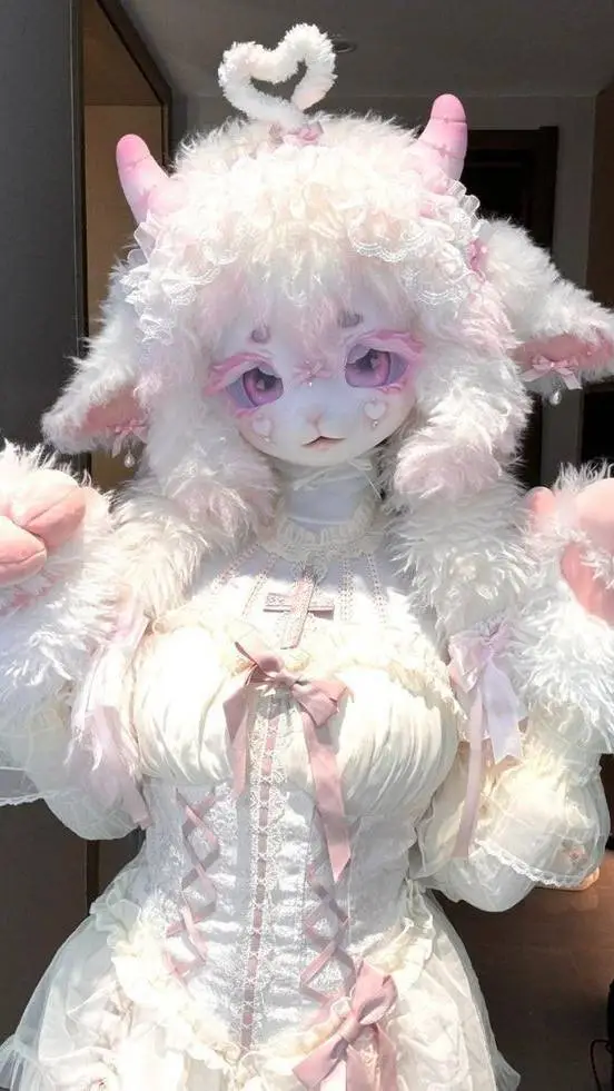 ai character: Fluffy background