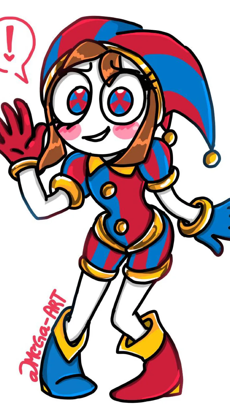 ai character: Pomni background