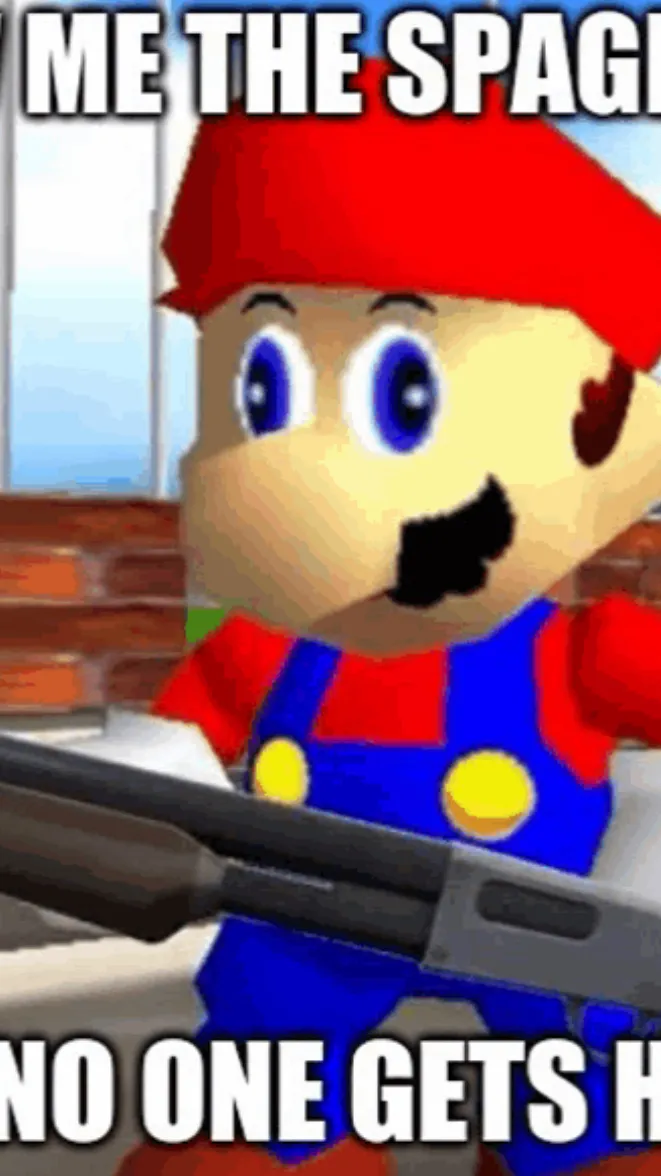 ai character: MARIO😬 background