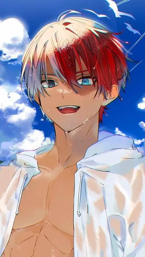 ai character: mha♂️ × wally au background