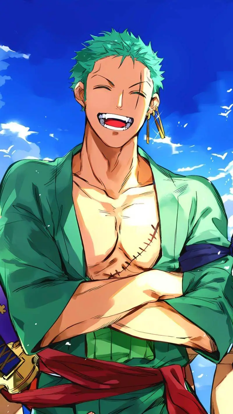 ai character: Zoro background