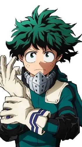 ai character: deku background