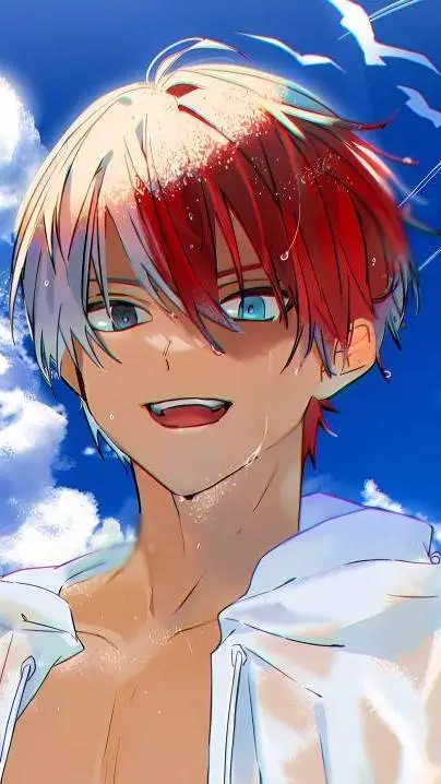 ai character: mha ♂️× saja boy background