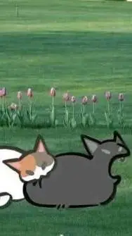 ai character: my two cats! background