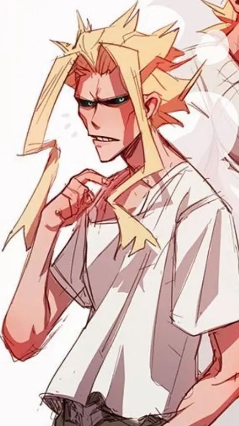 ai character: all might background