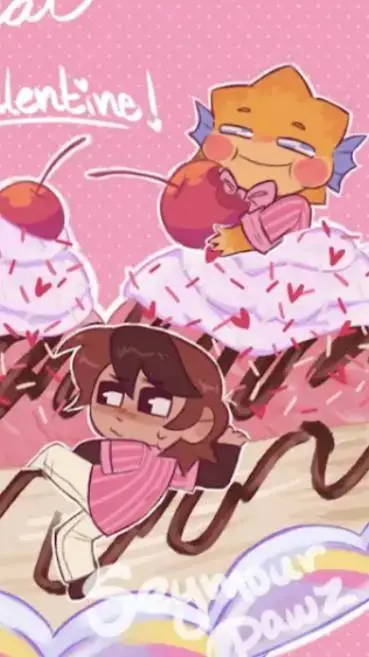 ai character: puff and crew background