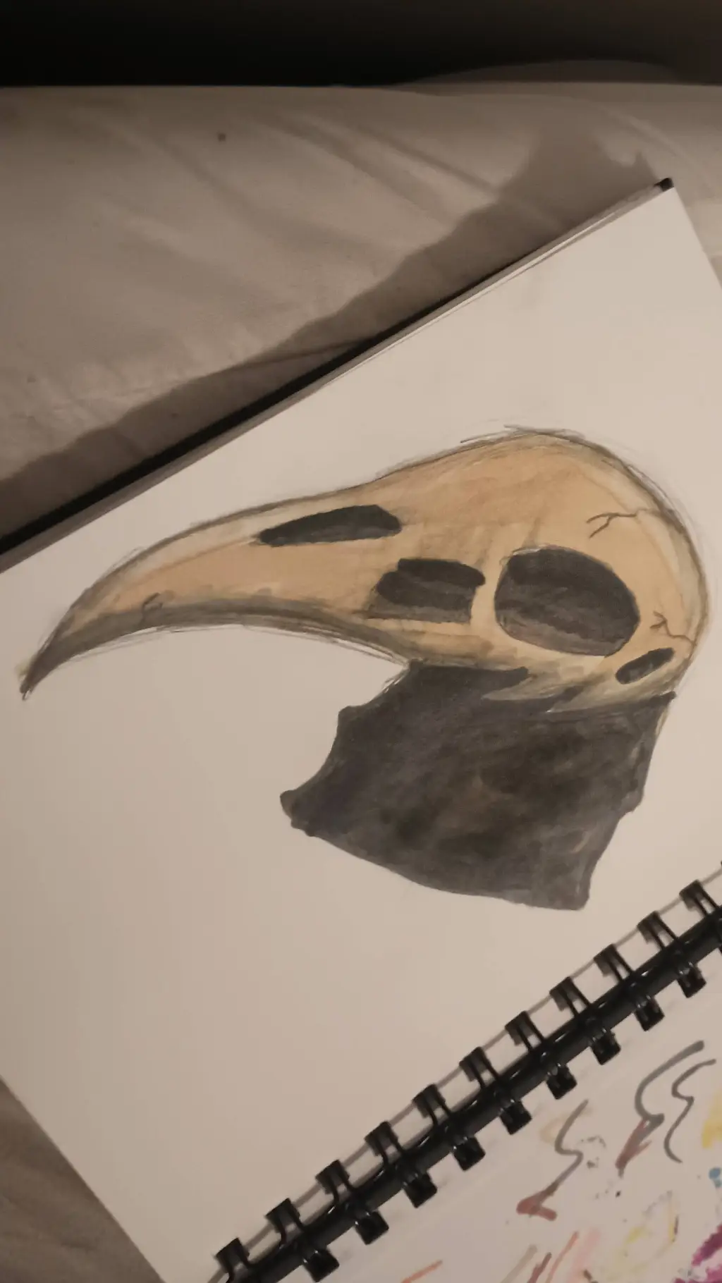 ai character: the death bird background