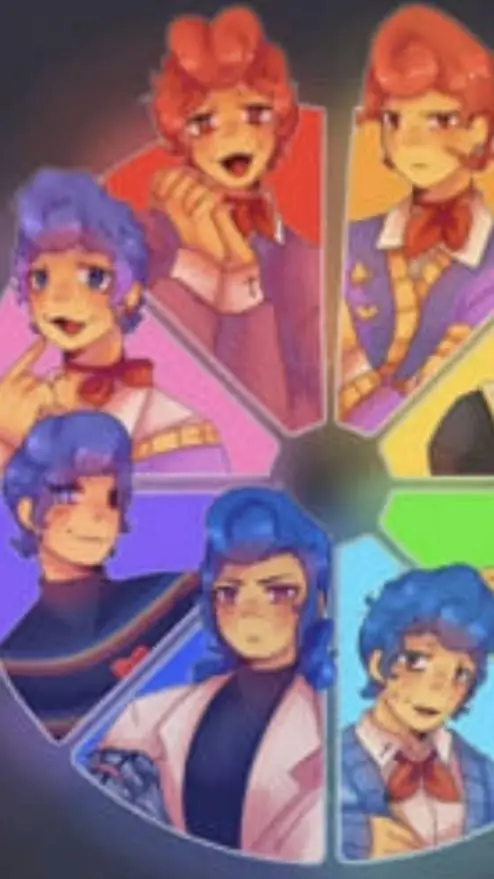ai character: wally aus 4th July background