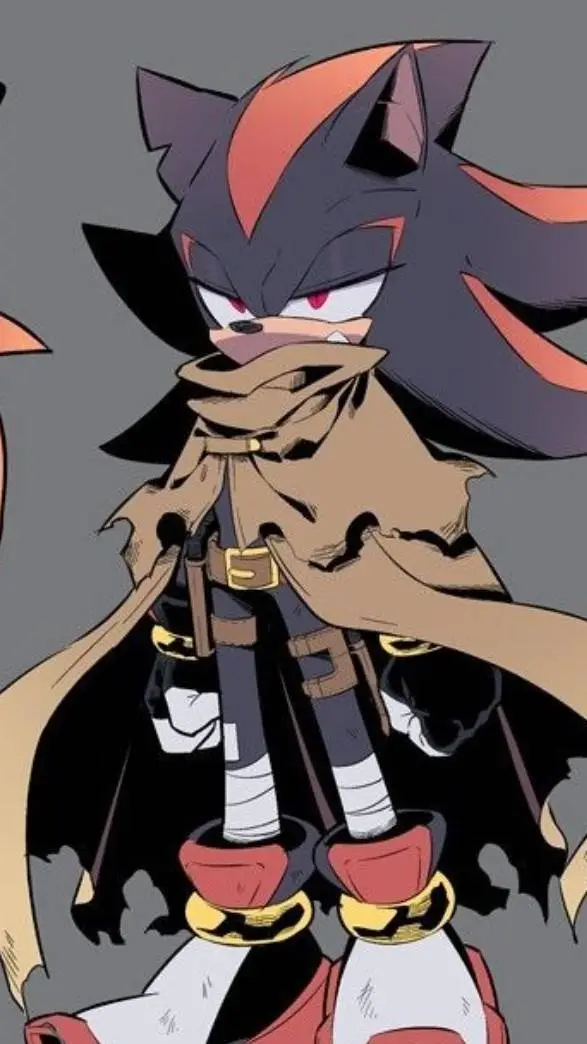 ai character: shadow background