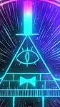 ai character: bill cipher  background