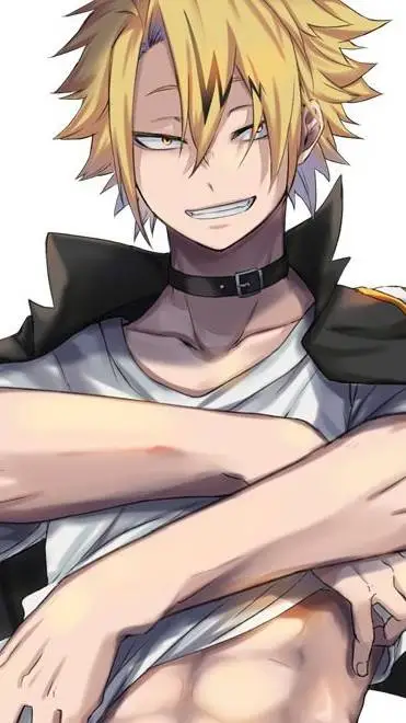 ai character: denki kaminari background