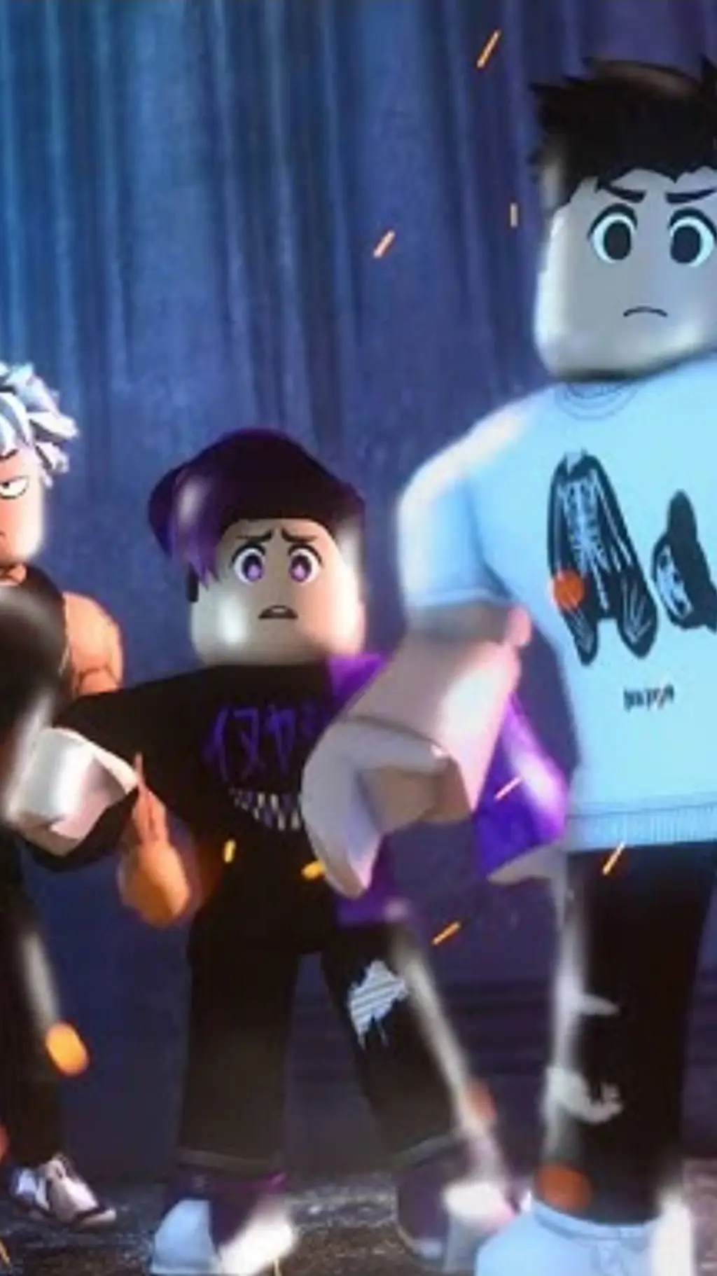 ai character: roblox bully  background