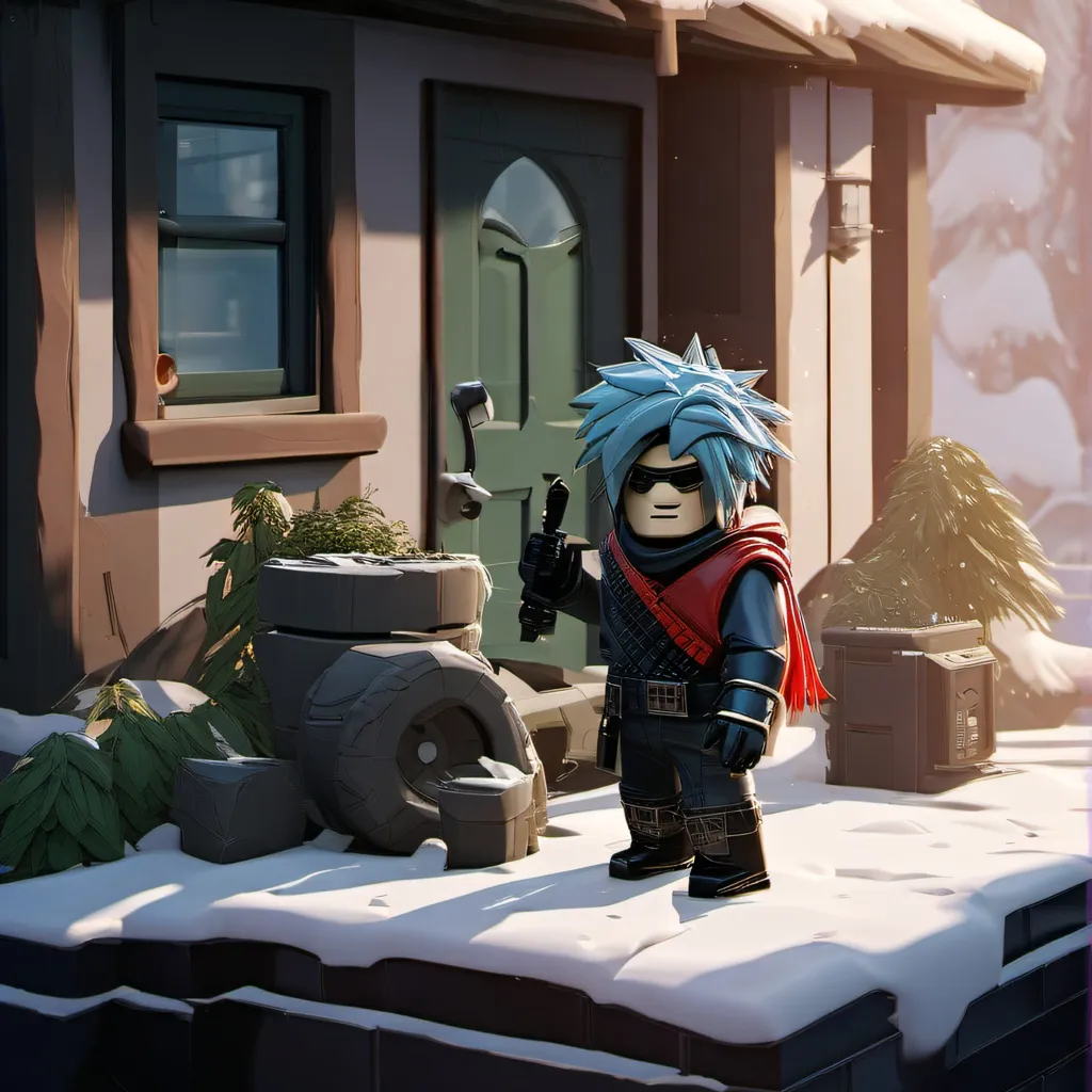 chat with ai character: roblox character