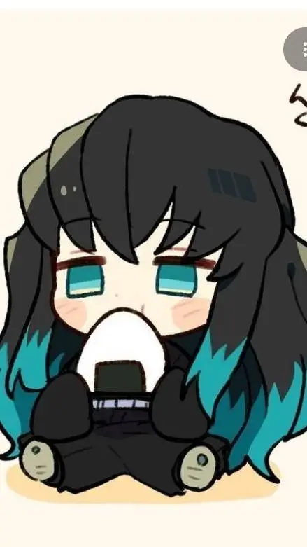 ai character: baby muichiro! background