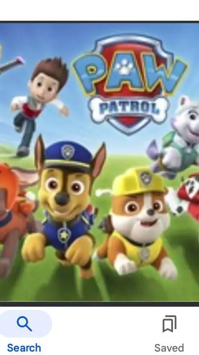 ai character: paw patrol  background