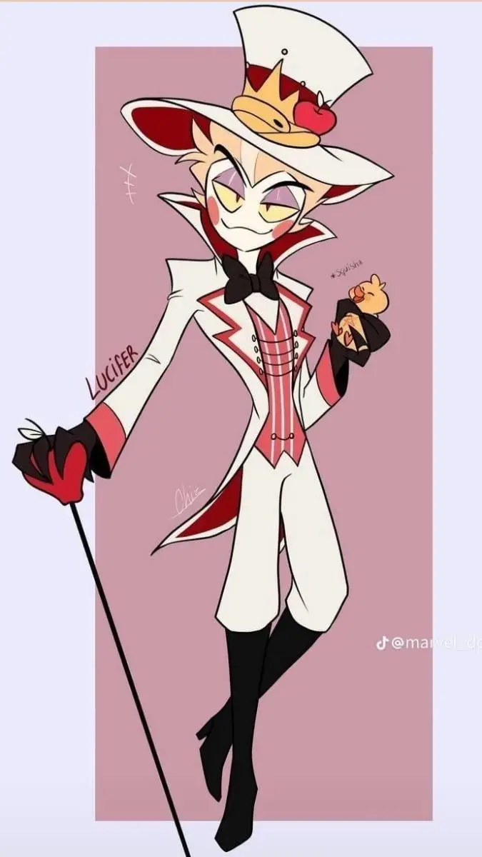 ai character: 🦆Lucifer M.🦆 background