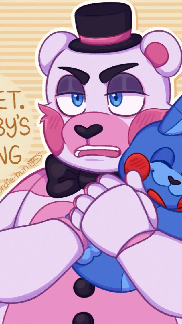 ai character: Ft Freddy x ft Fox background