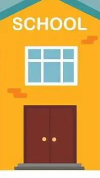 ai character: countryball school background