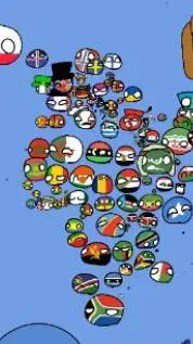 ai character: countryballs 2 background