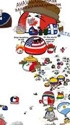 ai character: countryball background