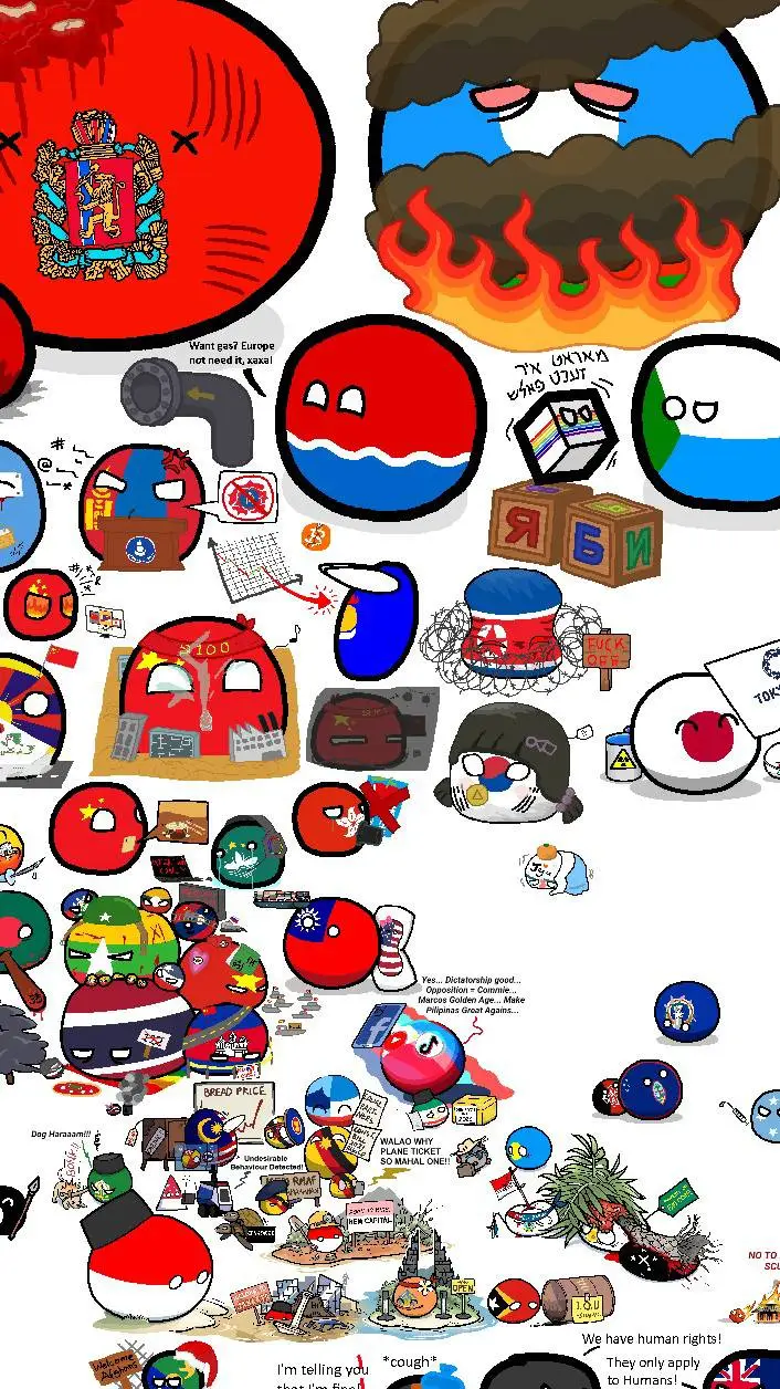 ai character: countryball background