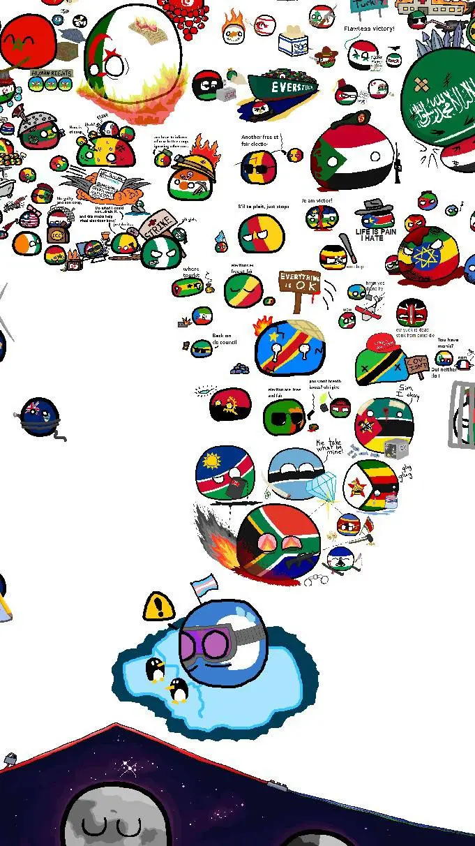 ai character: countryballs background