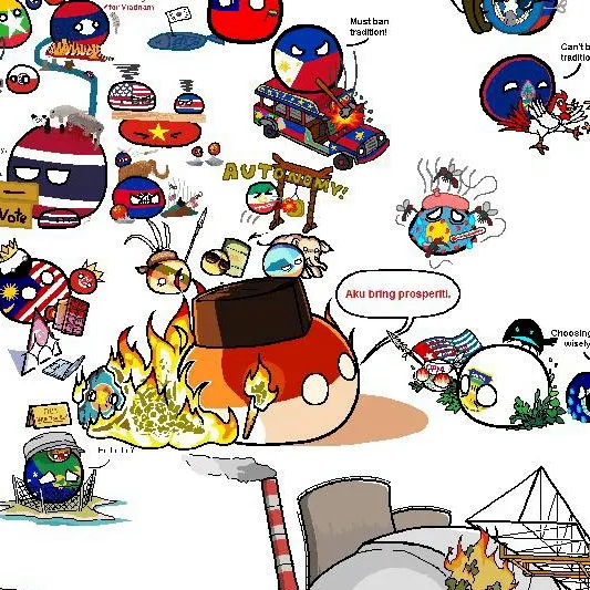 chat with ai character: countryball