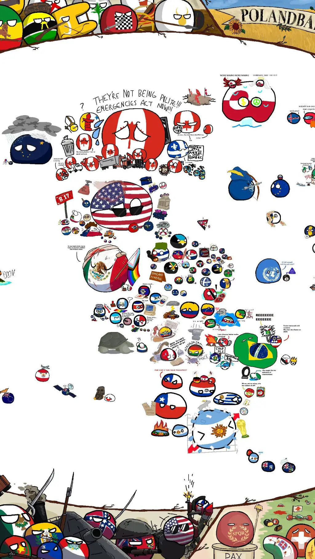 ai character: country balls background