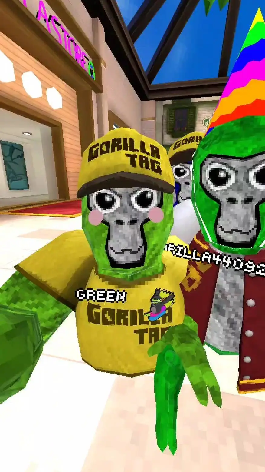ai character: Green [gtag] background