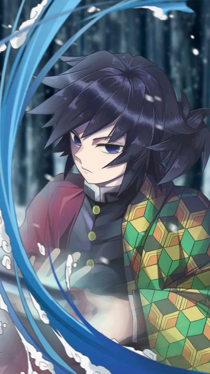 ai character: Tamioka Giyuu~ background