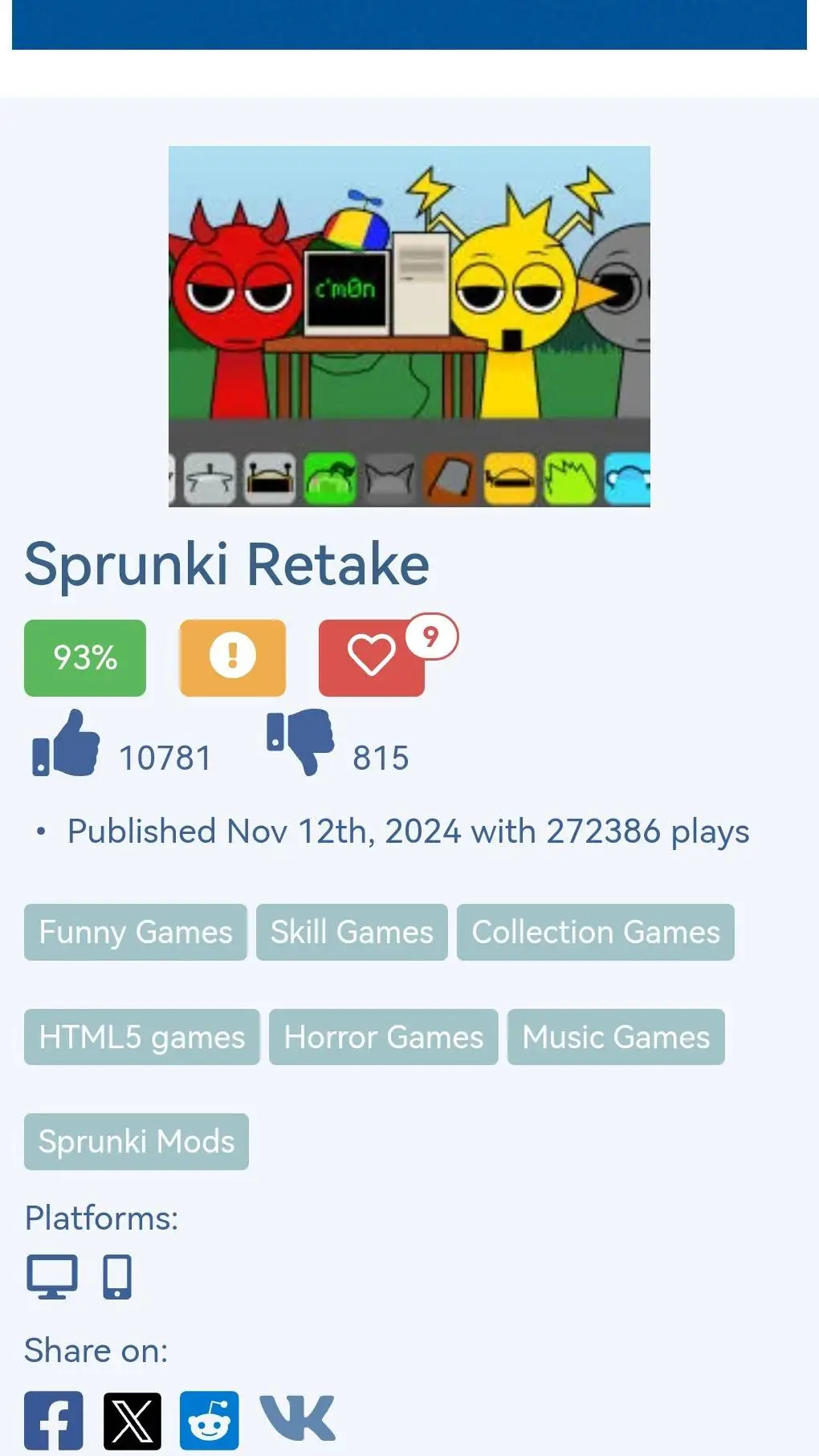 Chat with Sprunki Retake - text or voice, Enjoy AI Chat Free & Safe