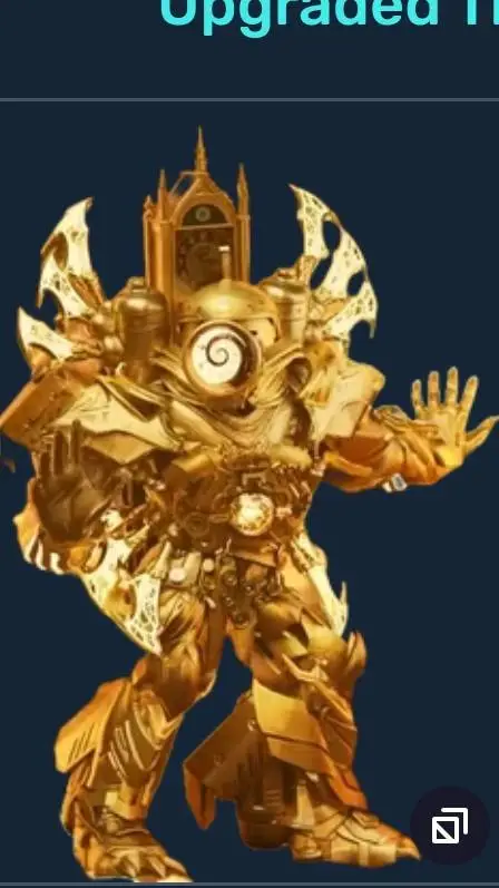ai character: Titan Clockman UPG background