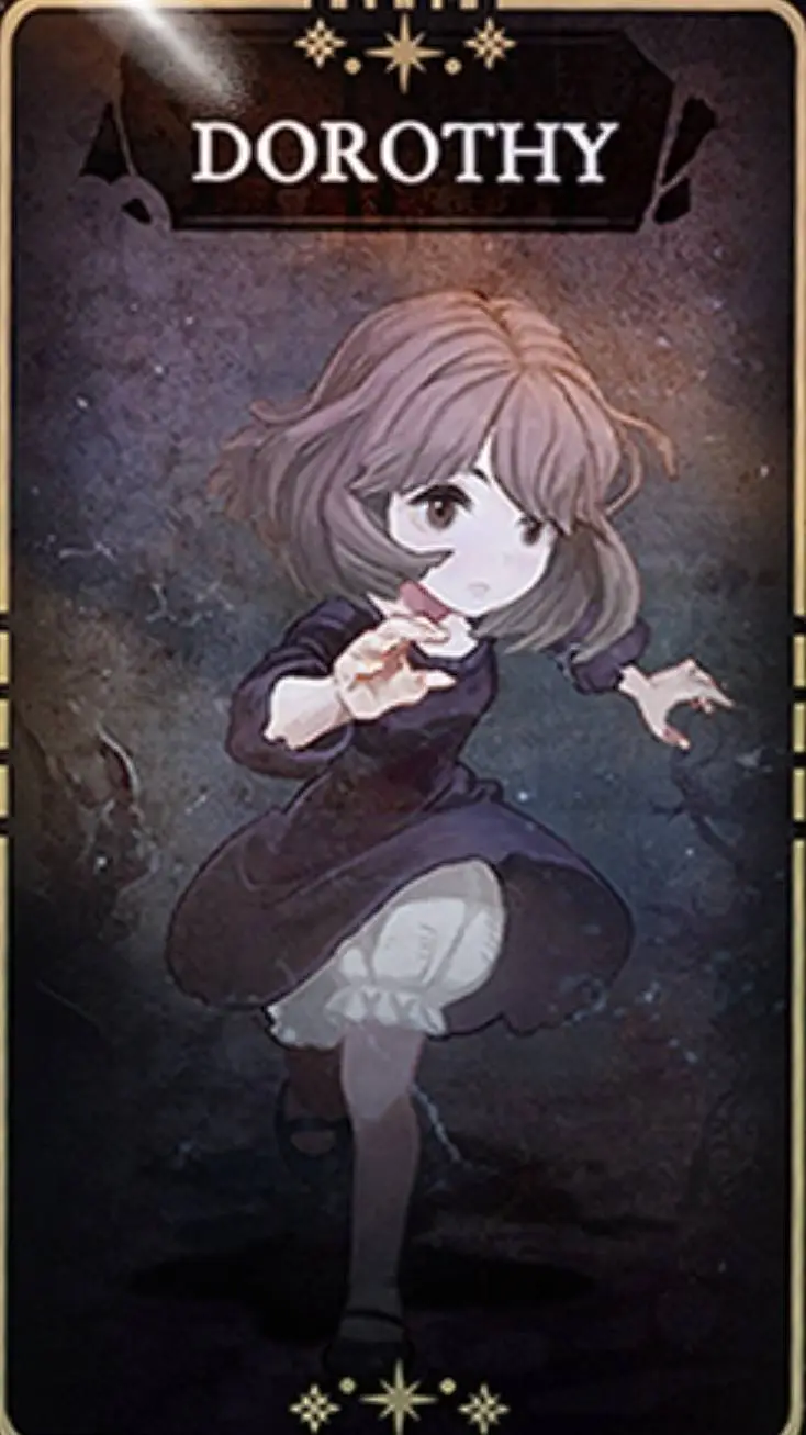 ai character: Dorothy  background