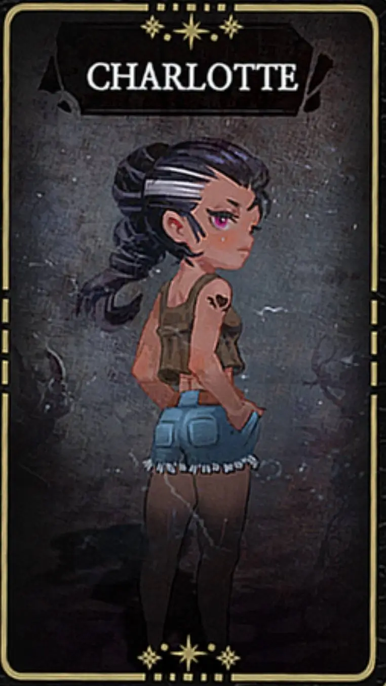 ai character: Charlotte  background