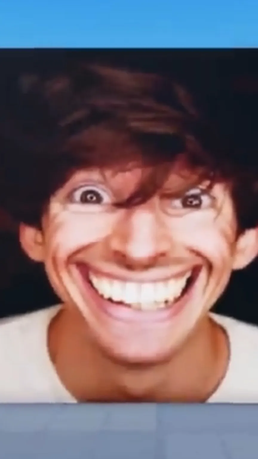 ai character: Creepy guy🤯￼ background