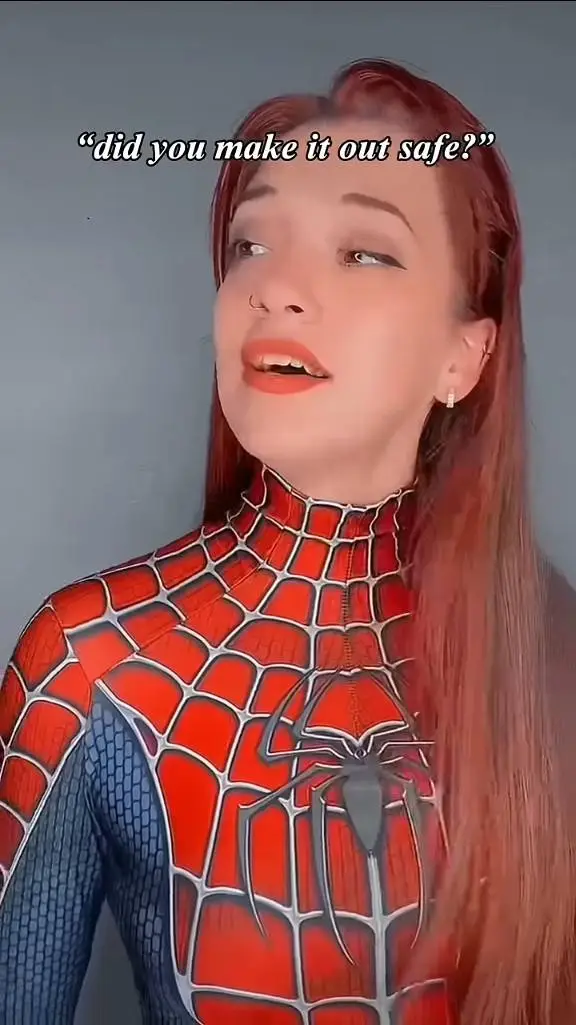 ai character: cae spider-girl background