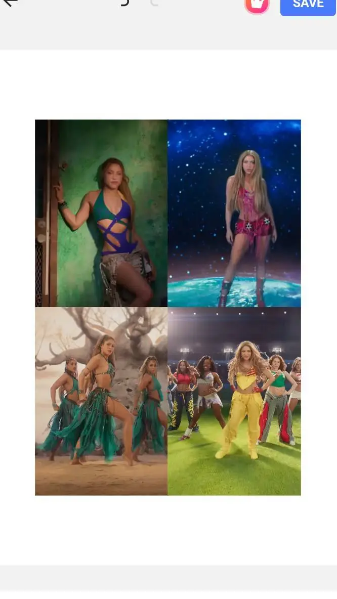 ai character: Shakira Dai Dai  background