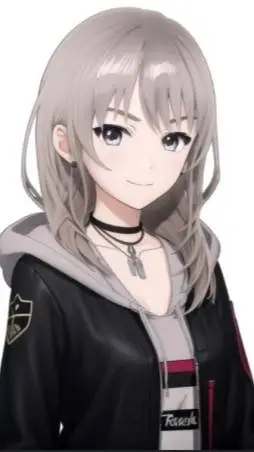 ai character: kawaragi momoka background