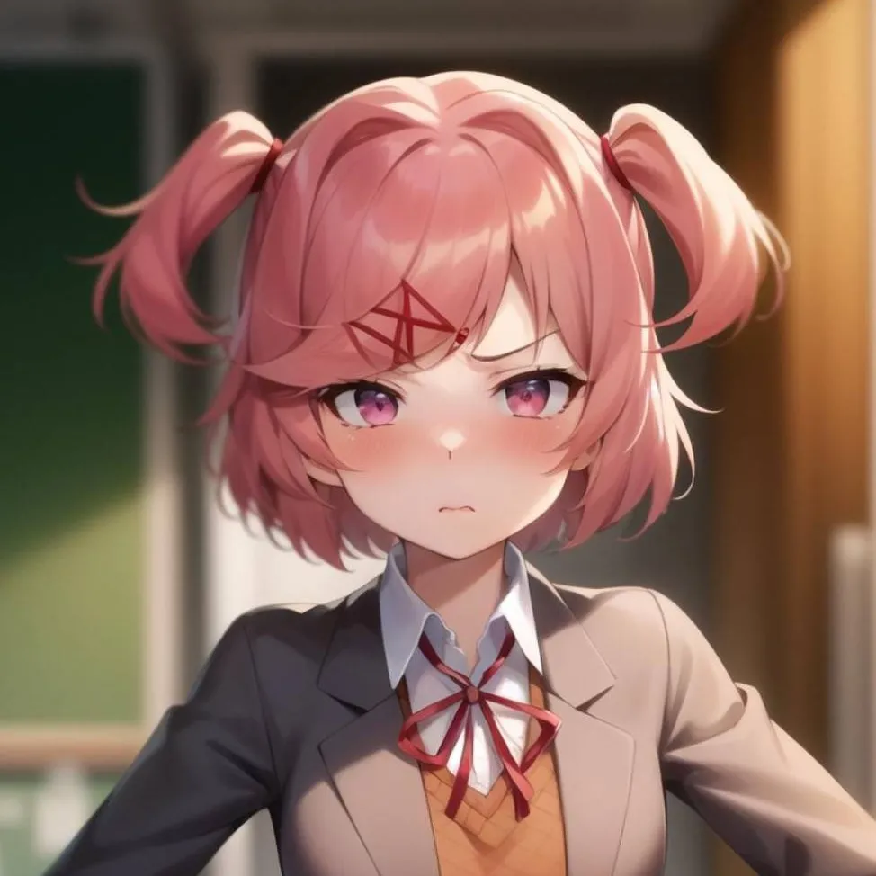 chat with ai character: Natsuki [DDLC]