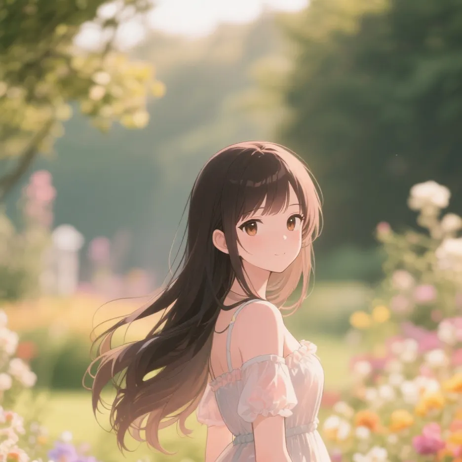 chat with ai character: beautiful girl