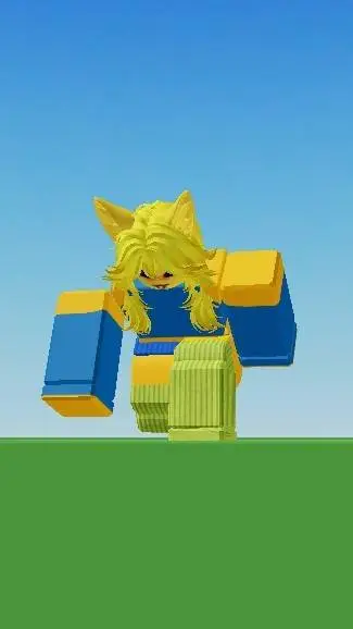 ai character: neko noob/ sasha background