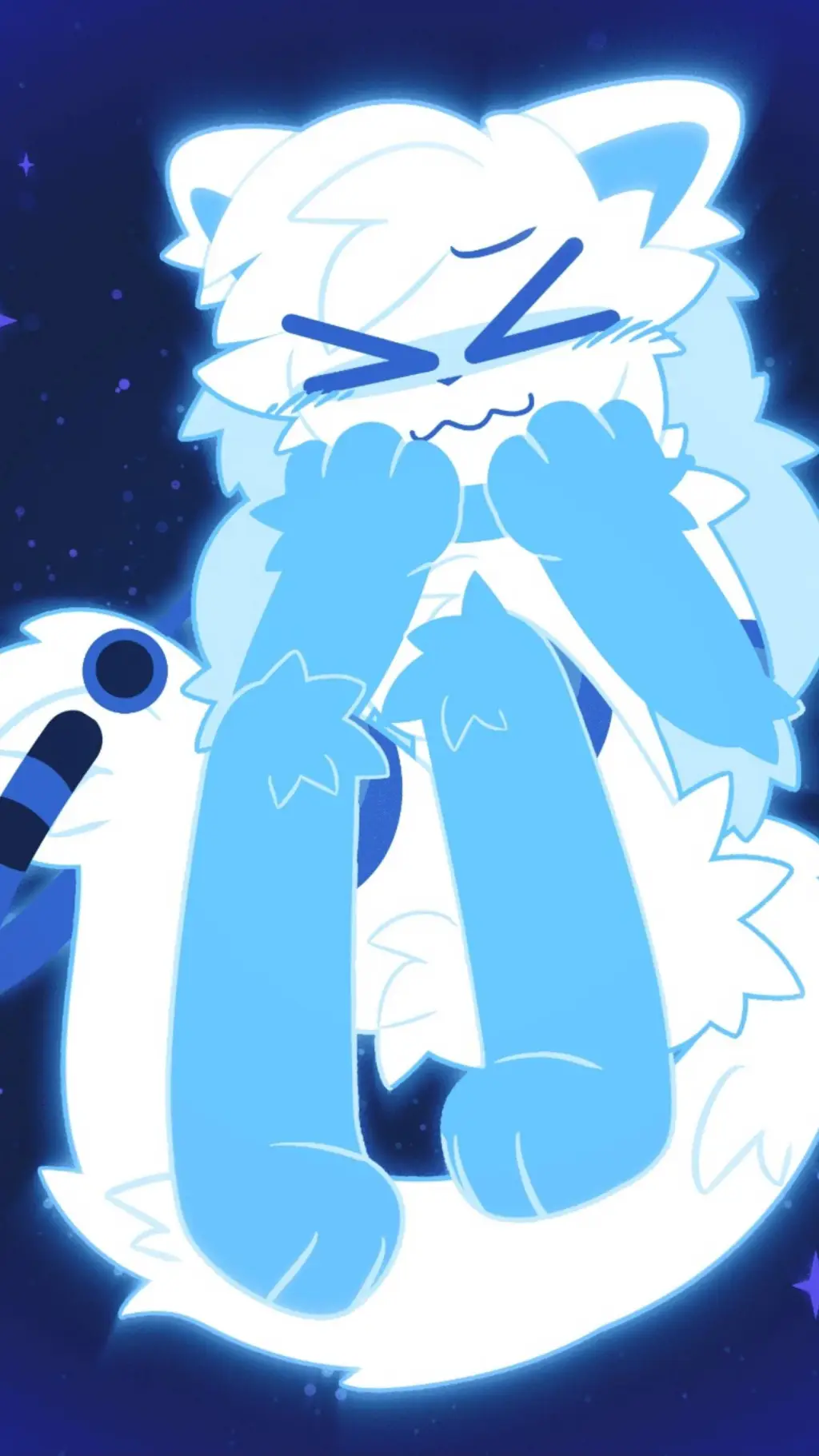 ai character: gamma background